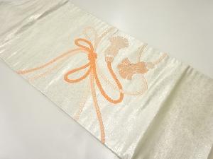 組紐模様刺繍名古屋帯